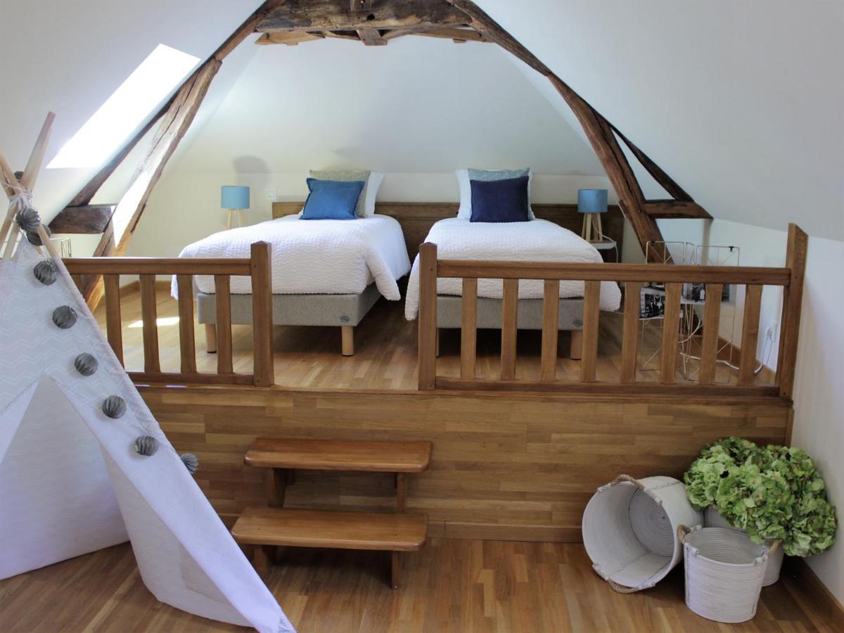 Chambre D'Hotes Les Rives De La Tronne Mer Exteriör bild