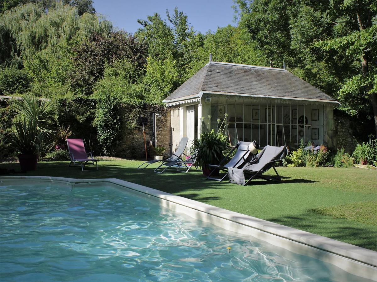 Chambre D'Hotes Les Rives De La Tronne Mer Exteriör bild