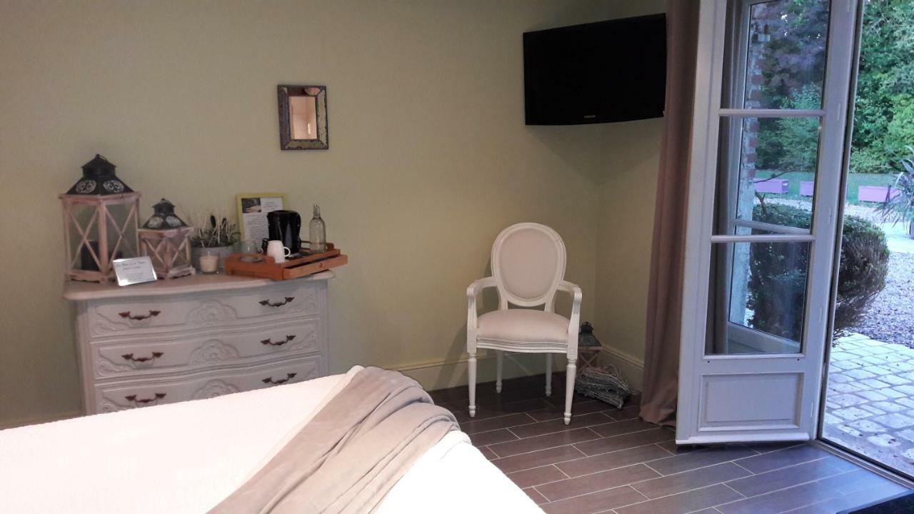 Chambre D'Hotes Les Rives De La Tronne Mer Exteriör bild